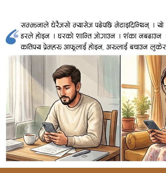 कथा : दुई किनारको मौनता