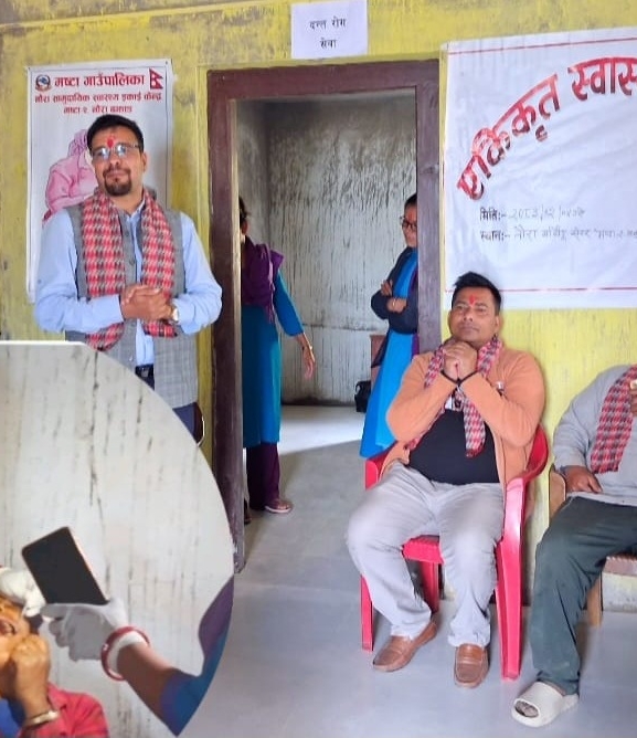 मष्टा गाउँपालिकाको निःशुल्क स्वास्थ्य शिविरमा दुई सय बढी नागरिक लाभान्वित