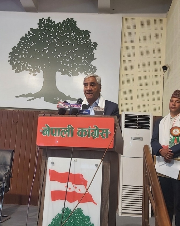 कांग्रेसका विभिन्न विभागहरू सक्रिय हुँदा पार्टीलाई ऊर्जा थपेको छ : सभापति देउवा