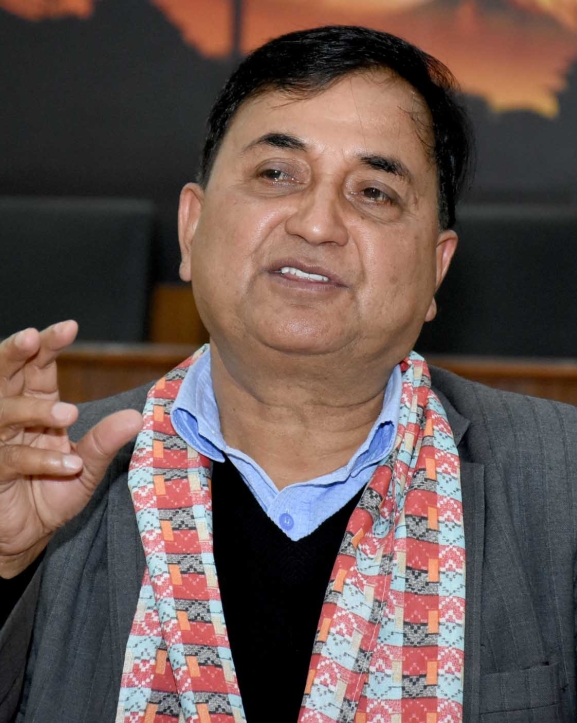 एमालेकाे कार्यबाहक अध्यक्षमा पोखरेल