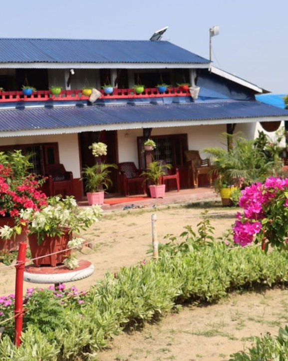 फूलैफूलले सजिएको माडीको अयोध्यामार्ग
