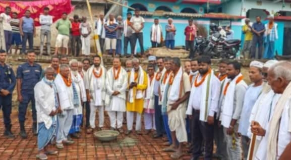 मदरसाको शिलान्यास