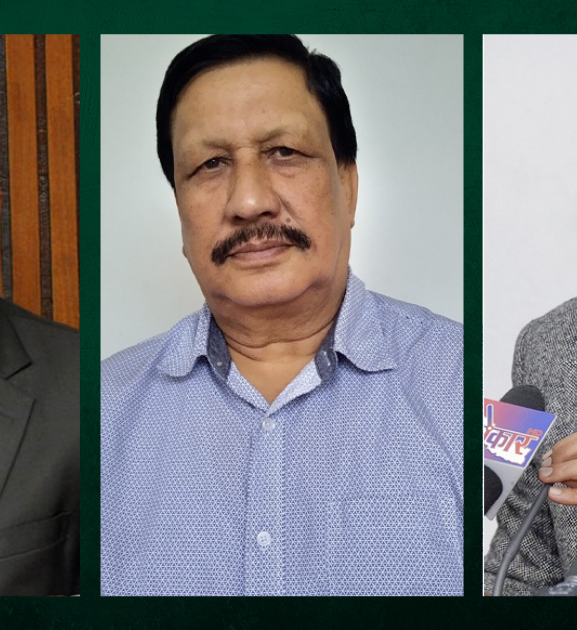 कांग्रेस निवर्तमान ३ सांसदद्वारा आगामी प्रतिनिधिसभा निर्वाचन नलड्ने घोषणा 