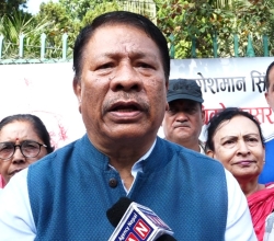 ‘कांग्रेस विधि र विधानअनुसार १५ औँ महाधिवेशनमा जान्छौँ’ : प्रकाशमान सिंह