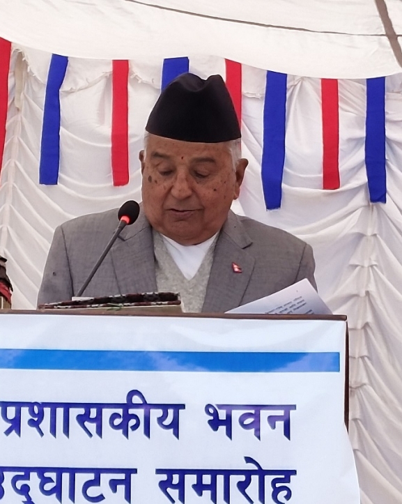 गणतन्त्रमा शासनमा बसेर खराब गर्नेलाई दण्डित गर्ने अधिकार छ : राष्ट्रपति