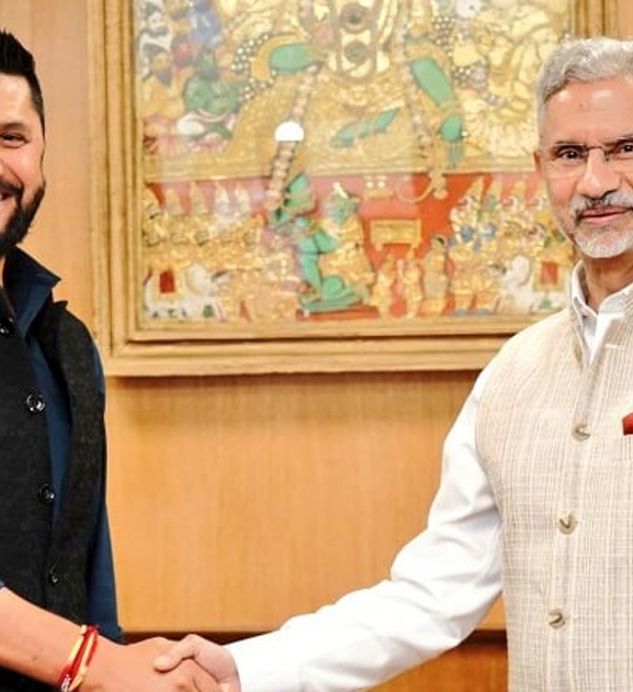 रास्वपा सभापति रवि लामिछाने र भारतीय विदेश मन्त्री एस. जयशंकरबीच भेटवार्ता