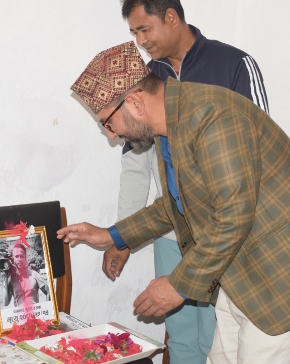 पत्रकार महासंघ रामेछापले रजकको परिवारलाई आर्थिक सहयोग गर्ने