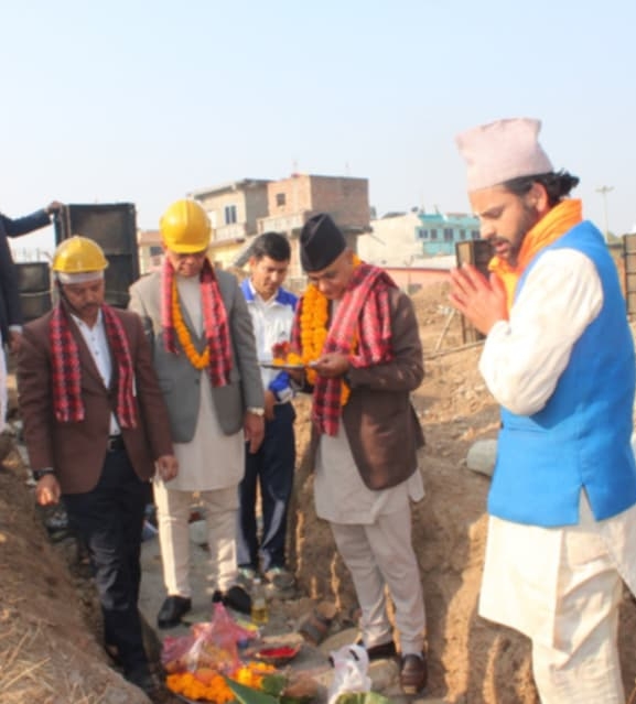 कर्णालीमा पहिलो पटक बन्न लागेको तरल नाइट्रोजन प्लान्ट भवनको शिलान्यास