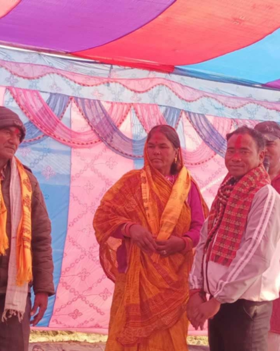 छोराको उत्कृष्ट कार्यबाट आमाबुबा सम्मानित
