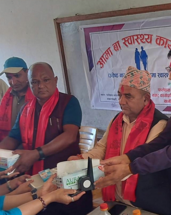 पर्वतको फलेवासमा ‘आमा-बा स्वास्थ्य कार्यक्रम’ सुरु