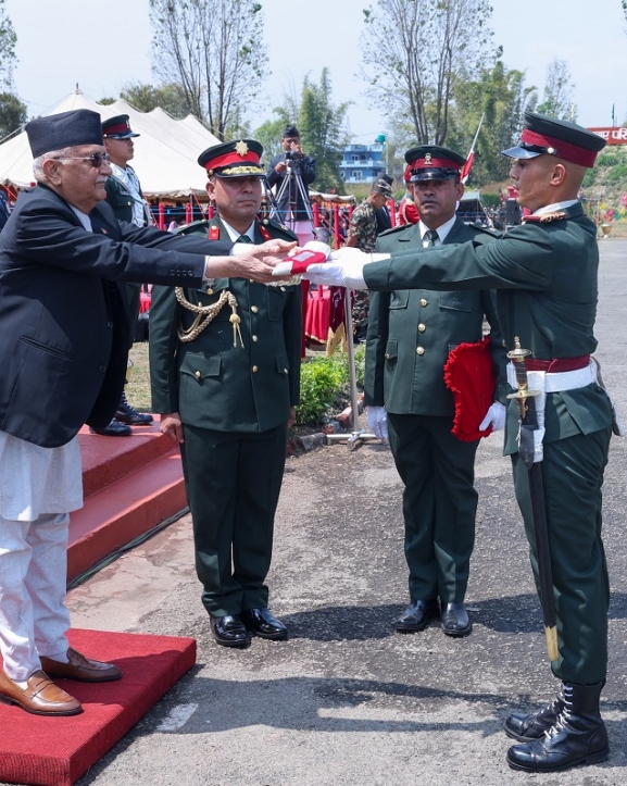 राष्ट्रिय सुरक्षाका लागि सक्षम जनशक्ति आजको आवश्यकता : प्रधानमन्त्री ओली