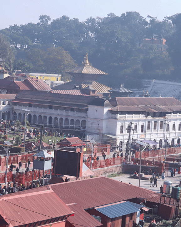 पशुपति क्षेत्रमा महाशिवरात्रिको तयारी अन्तिम चरणमा