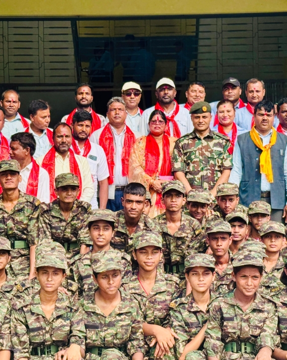 विद्यार्थीलाई सेनाको ‘एनसिसी’ तालिम