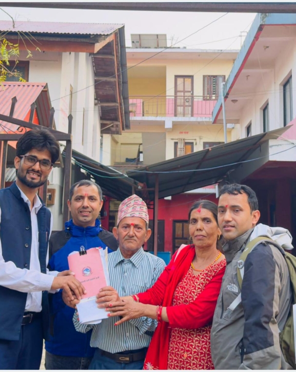 यातायात व्यवस्था कार्यालय डुम्रेलाई साढे दुई करोड बराबरको जग्गा दान