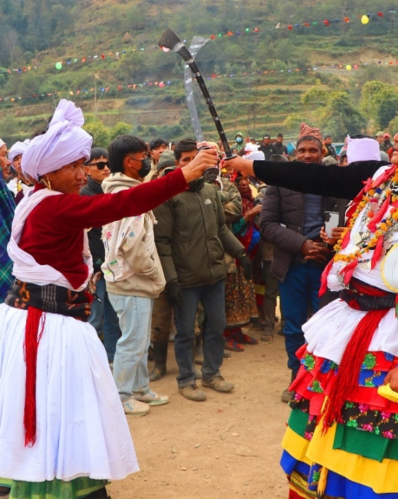 बागलुङको भल्कोटमा ६०० वर्ष पुरानो पुतली नाच