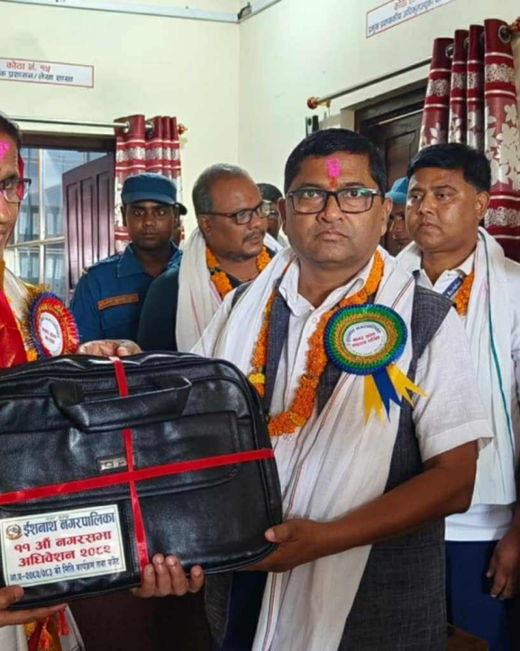 ईशनाथ नगरपालिकामा ४९ करोडको बजेट पारित