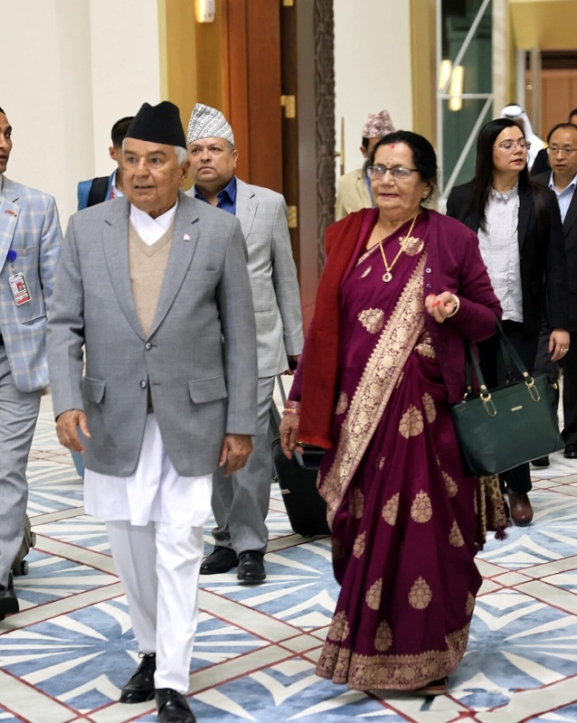 कोप–२९ नेपालका लागि आफ्ना विषय राख्ने उपयुक्त अवसर हो : राष्ट्रपति पौडेल