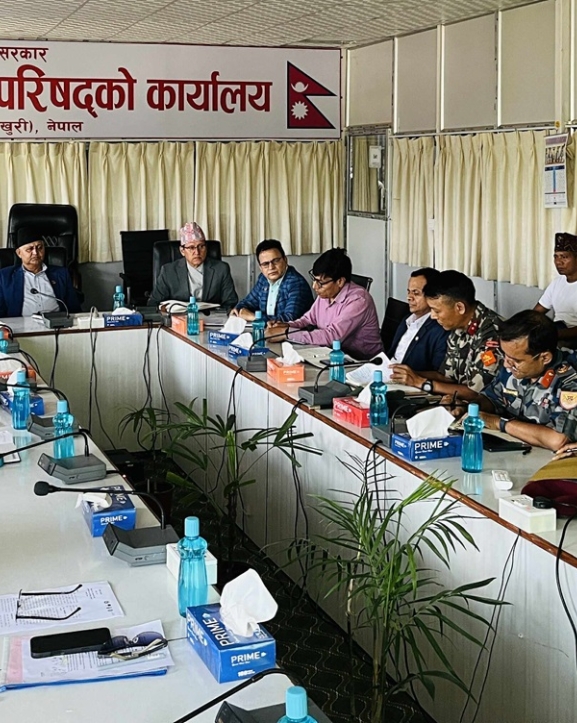 विपद्का घटना रोक्न सबै संयन्त्र परिचालन गरिन्छ : मुख्यमन्त्री आचार्य