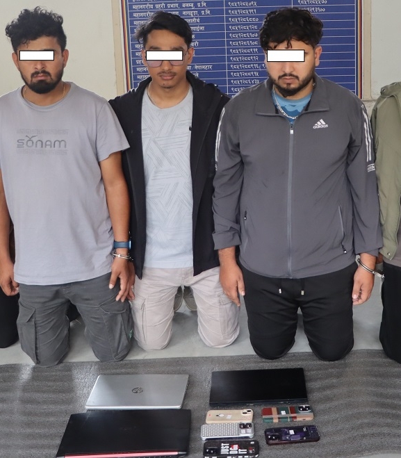 ‘क्यास एप’मार्फत कारोबार गर्ने गिरोह पक्राउ