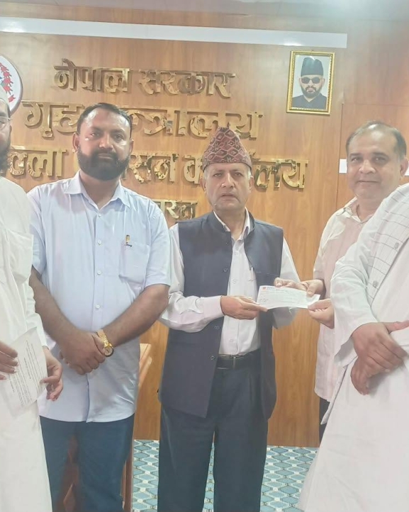 भोटेकोशी बाढीपीडितलाई कपिलवस्तुका मुस्लिम समुदायको २ लाख ७४ हजार सहयोग