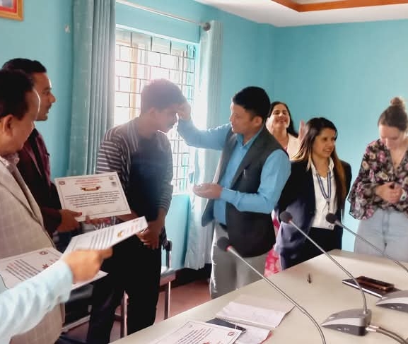 सीप क्षमता विकास गर्न प्लम्बिङ तालिम