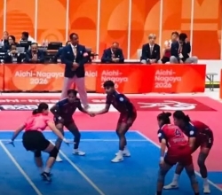 नेपाली महिला कबड्डी टोलीको पहिलो जित