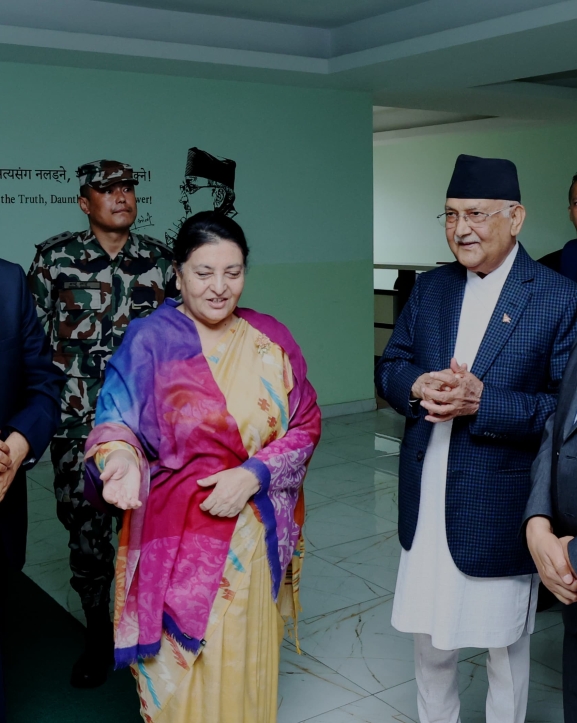 विद्यालाई एमालेमा ‘सकसपूर्ण’ स्वागत