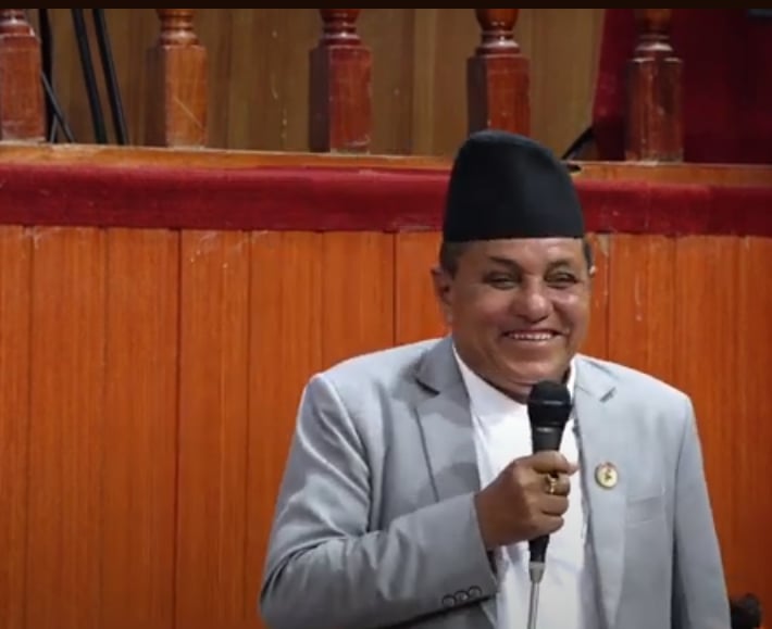 शून्य समयमा माइक समाउँदै किन हाँसे कलबहादुर ?