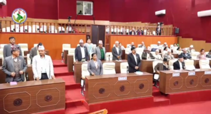 माओवादीद्वारा कर्णाली प्रदेश सभाको बैठक अवरुद्ध