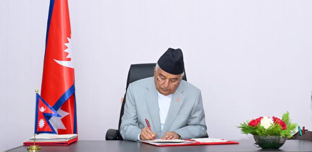 राष्ट्रपति पौडेलले आह्वान गरे संसद्का दुवै सदनको अधिवेशन