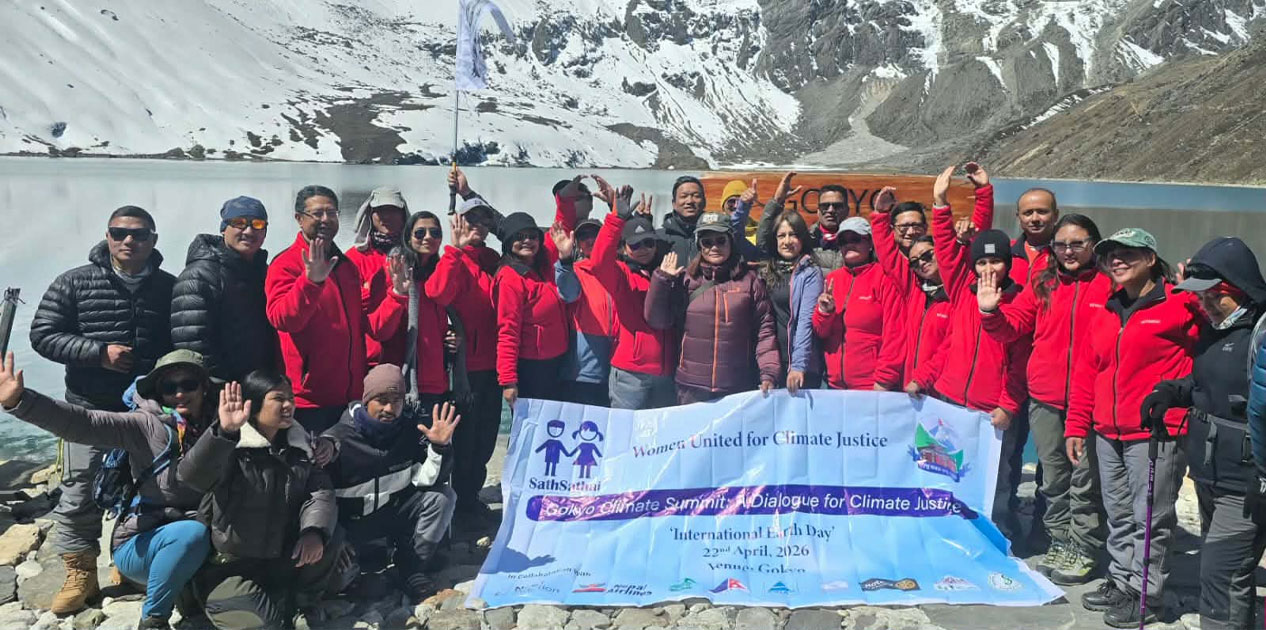 ९ बुँदे ‘गोक्यो घोषणापत्र’ सार्वजनिक गर्दै खुम्बुमा जलवायु सम्मेलन सम्पन्न