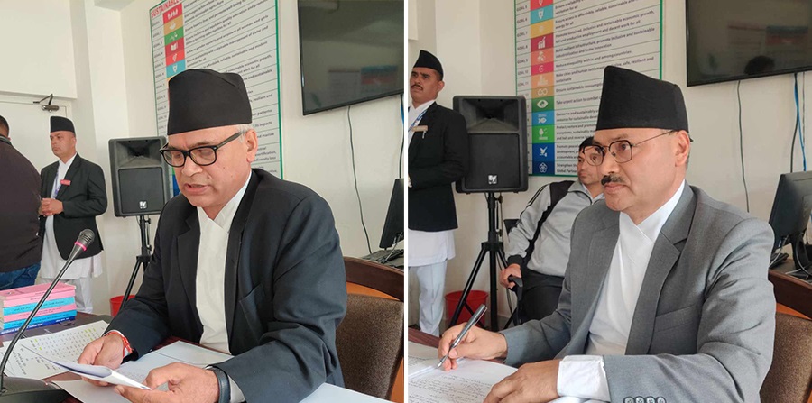 नृपध्वज निरौला र नित्यानन्द पाण्डे सर्वोच्चको न्यायाधीश नियुक्त