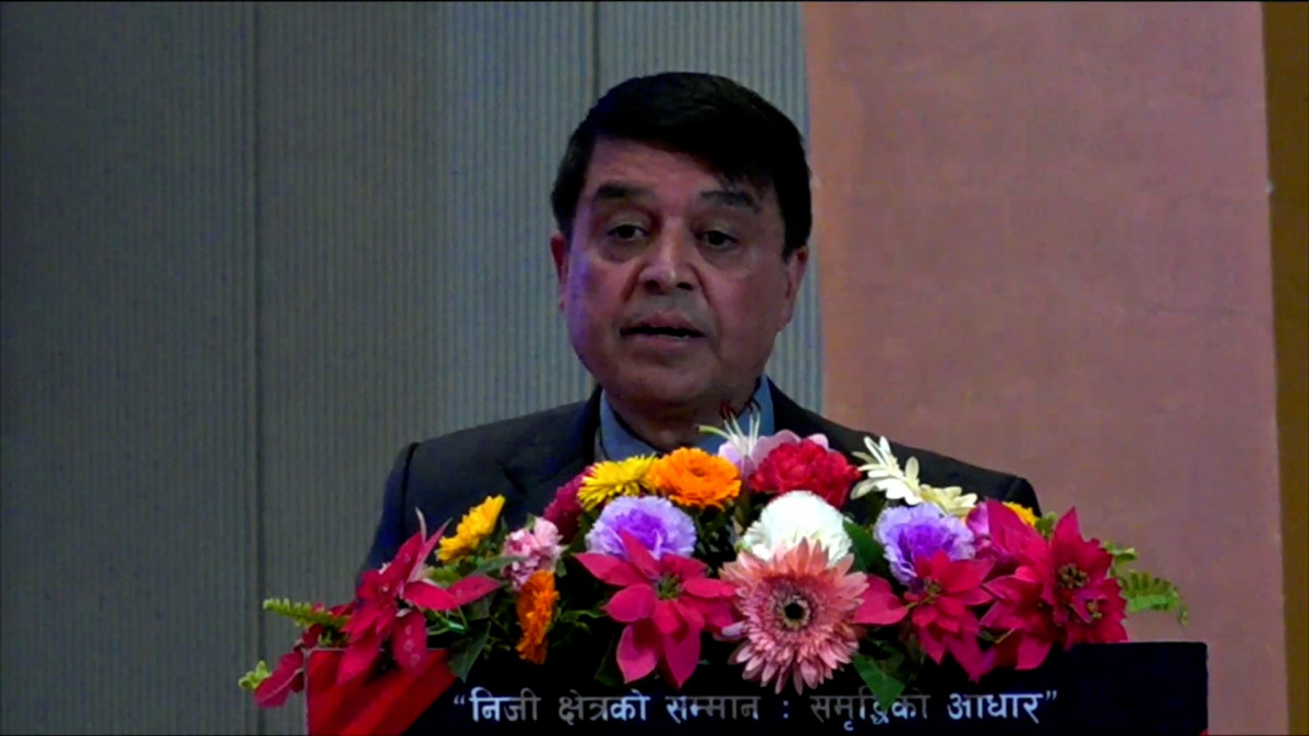 निजी क्षेत्र अझै पनि ढुक्क भएर लगानी गर्नसक्ने अवस्थामा छैन : अध्यक्ष ढकाल