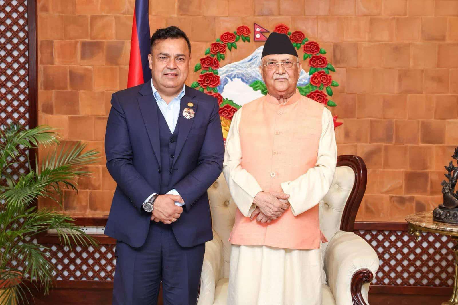 एनआरएनएमा विवाद छैन, निर्वाचित कार्यसमिति नै वैधानिक हो : प्रधानमन्त्री ओली