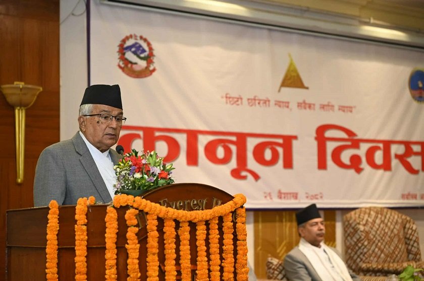 छिटोछरितो न्याय सम्पादन गर्नुपर्छ : राष्ट्रपति पौडेल