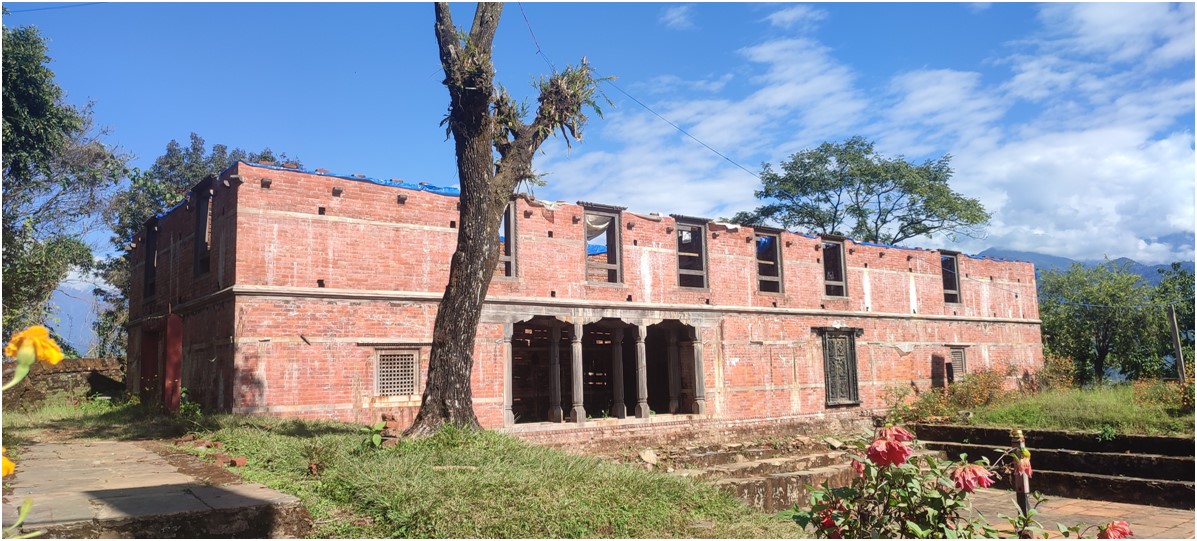अझै सम्पन्न भएन लमजुङ दरबारको पुनर्निर्माण