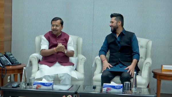 सभापति लामिछाने र अध्यक्ष नवीनबीच भेटवार्ता, राजनीतिमा ‘जेनजी’ पुस्ताको बढ्दो भूमिकाबारे छलफल