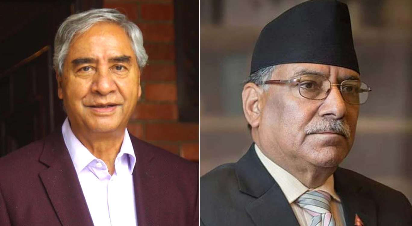 प्रचण्डको ‘ब्ल्यांक चेक’ देउवाले गरे अस्वीकार