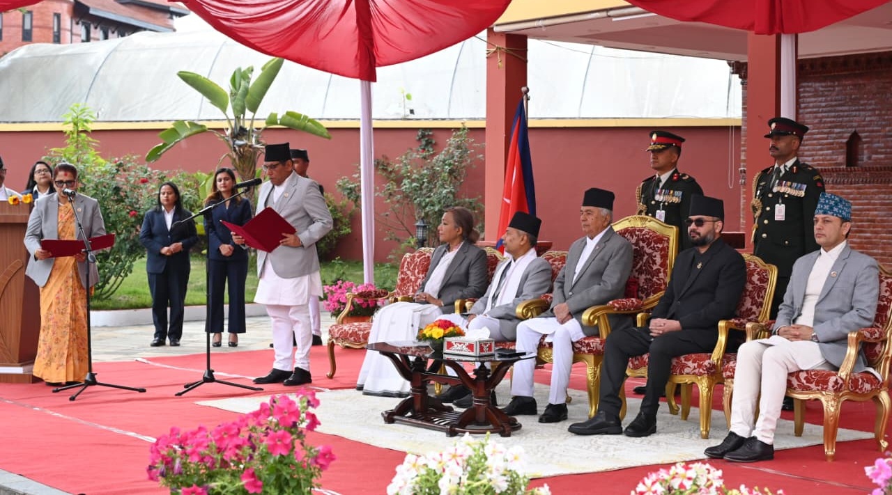 राष्ट्रिय सभा उपाध्यक्ष भण्डारीले लिइन् शपथ