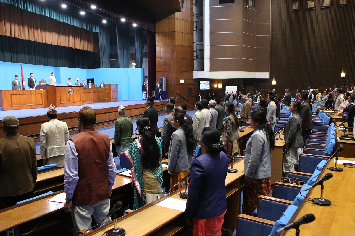 सांसद बोहोराको निधनमा शोक प्रस्ताव पारित गर्दै संसद बैठक अन्त्य