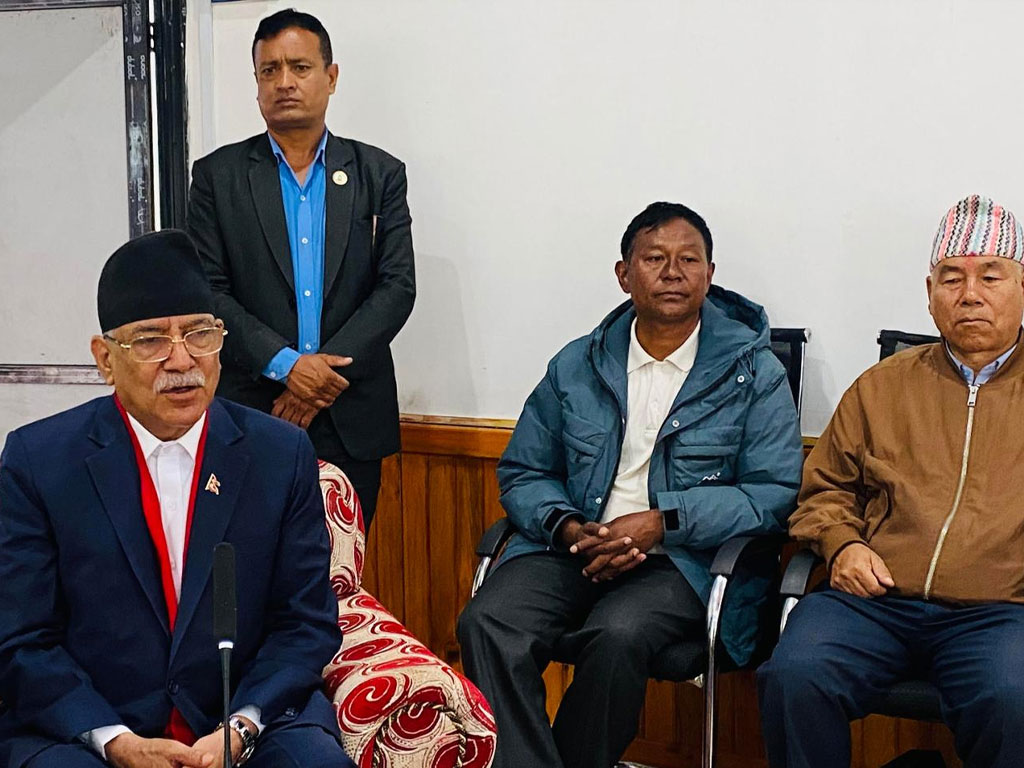 पूर्वाधार निर्माणमा माओवादी केन्द्रको उच्च प्राथमिकता