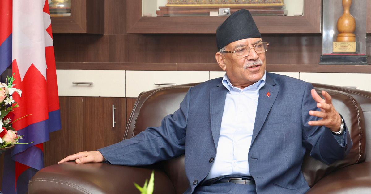 नेकपा संसदीय दलको नेतामा प्रचण्ड चयन