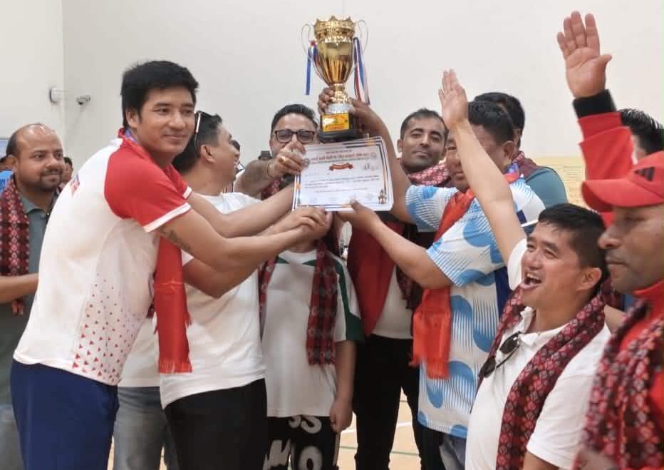 पाँचौं मोना भलिबल कपको उपाधि तनहुँलाई, बचत रकम म्याग्दीको कभर्ड हल निर्माणमा पठाइने