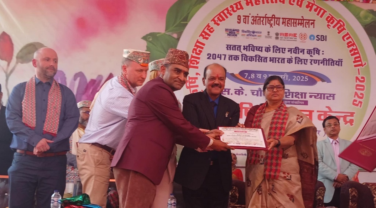 पत्रकार भण्डारीलाई भारतमा सम्मान