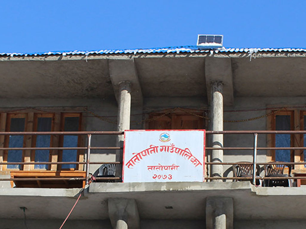 जुम्लाको तातोपानीमा लिफ्ट सिँचाइ आयोजना निर्माण