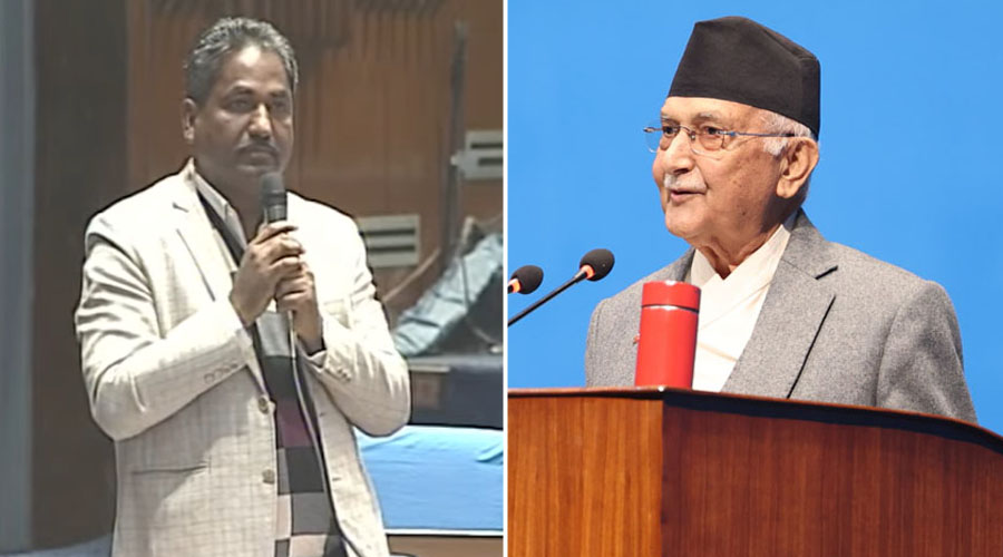 वैदेशिक रोजगार र हुण्डी : प्रधानमन्त्री ओली र सांसद साहबीच नोकझोक