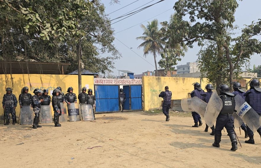 सिरहा कारागारमा विवाद हुँदा २२ कैदीबन्दी नियन्त्रणमा
