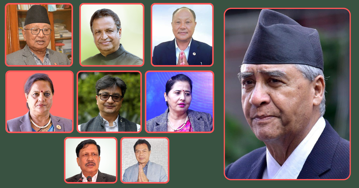 यी हुन् देउवाको साथ छाडेर गगन–विश्वको पक्षमा खुलेका नेता   