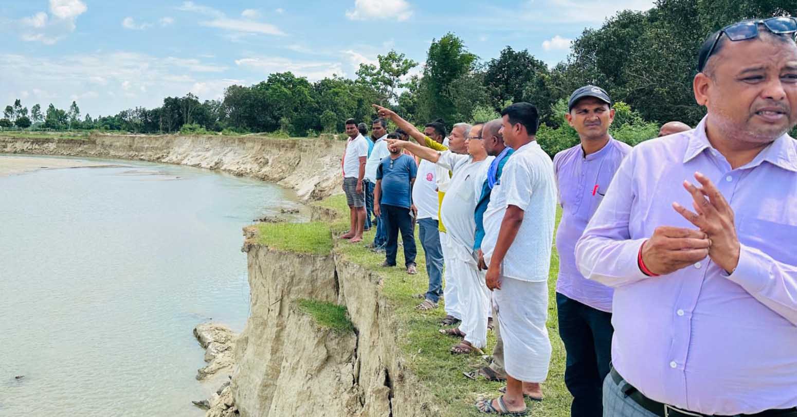 बलान नदी नियन्त्रणमा सघाउने प्रतिबद्धता