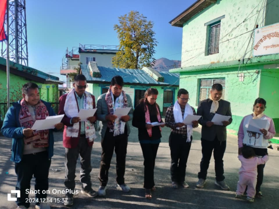 नेपाल पत्रकार महासंघ रुकुम पश्चिमको अध्यक्षमा गोपाल रेग्मी